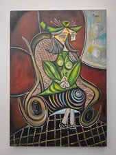 Pablo Picasso , tableau huile