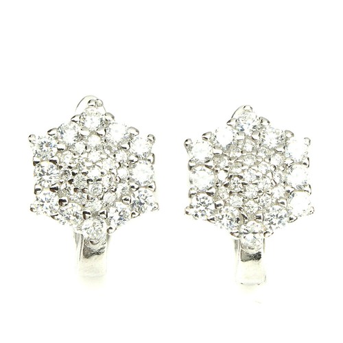 Boucles oreilles argent - en,