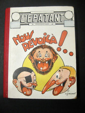 L'EPATANT  Reliure cartonnée 1938/39 n°61 à 96  Ed. SPE BE