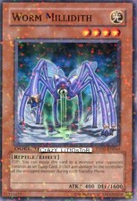 13 X YU-GI-OH WORM MILLIDITH