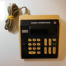 Machine à calculer 1970 OLYMPIA WERKE AG international CD 100 JAPAN N6816  