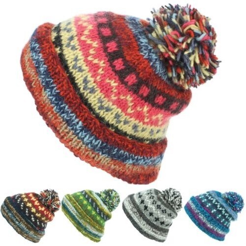 Bonnet laine tricot - en,