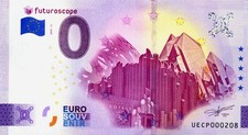 86 FUTUROSCOPE 11, Pavillons, 2025, Billet Euro Souvenir
