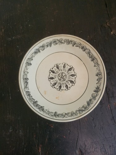 Ancienne soucoupe faïence - ancienne,