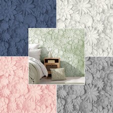 Papier peint floral - peint,