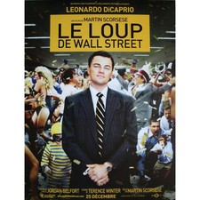 Loup wall street - loup, affiche