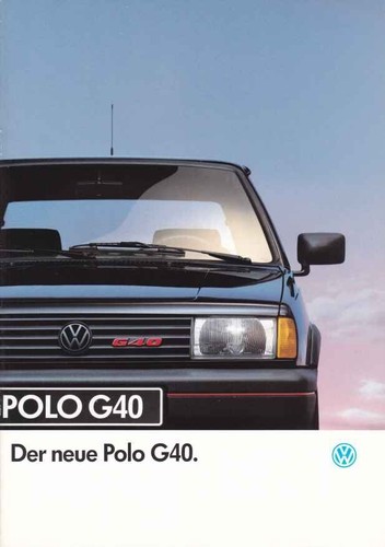 Catalogue brochure polo g40 - brochure,