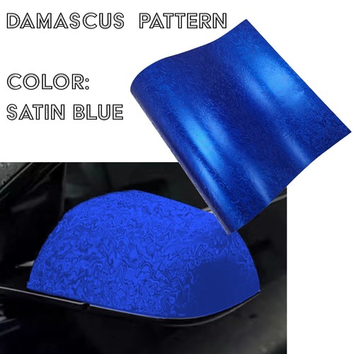 Satin chrome blue - chrome,