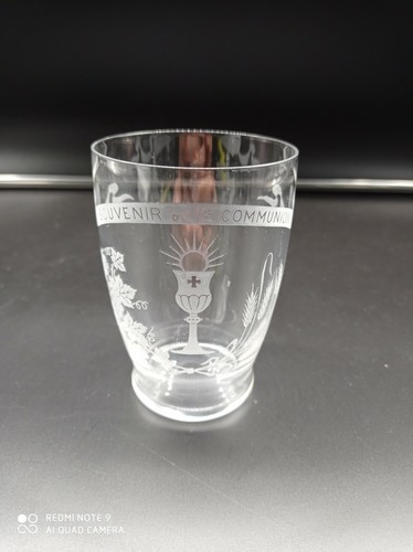Verre gobelet 1er - de, communion