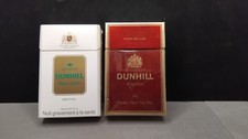 Lot de 2 paquets de cigarettes vides DUNHILL (Anciens - vintage)