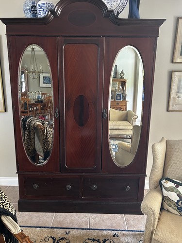 French armoire antique vintage