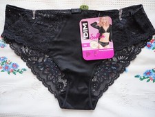 SLIP DIM *NEUF* SUBLIM MICROFIBRE ET DENTELLE ECO-CONCUE COULEUR NOIR TAILLE 42