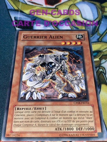 Carte guerrier alien - yu,
