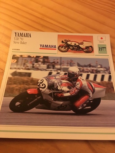 Yamaha yzr 750 - 750, baker