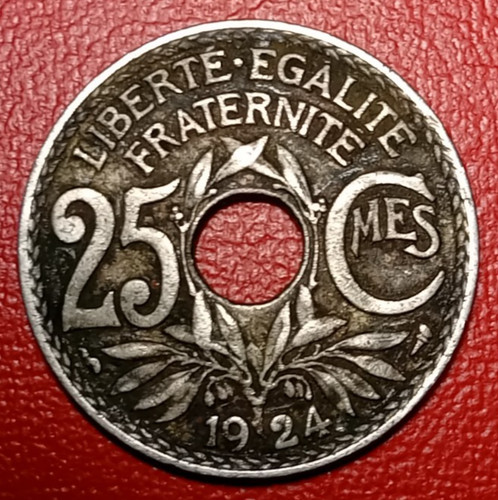 Centimes 1924 lindauer - 25,
