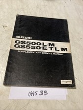 Suzuki GS500 GS550 E T L M