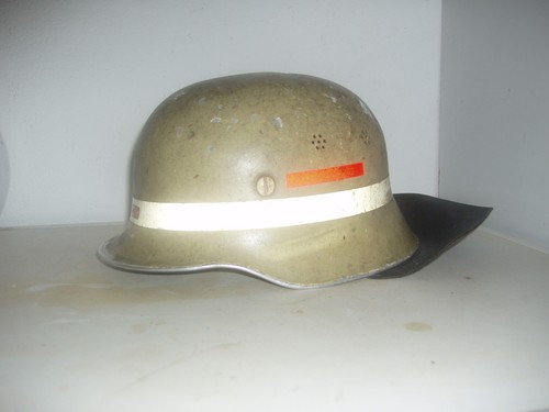 Ancien casque pompier - ancien,