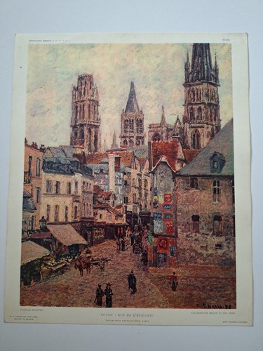 Lithographie édition braun - braun, et