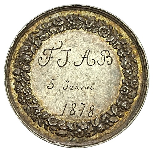 Médaille mariage argent - de,