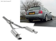 Milltek Système D'Échappement de Sport à Partir Cat. Audi RS6 C5 Type 4B Chaque