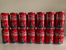 LOT 14 CANETTES COCA COLA EURO