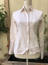Chemise rayée rose et blanc T.34