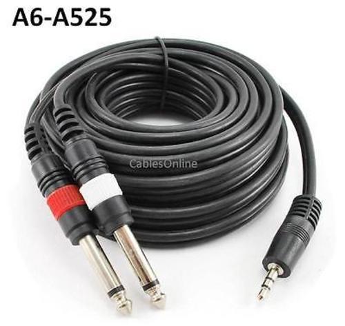 25ft 5mm stereo male - 25ft, 3.5mm