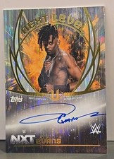 Je'von Evans Auto WWE Topps