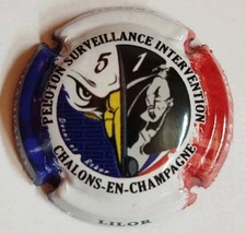 capsule de champagne GODBILLOT HERMAN LILOR " PSIG GENDARMERIE CHALONS "