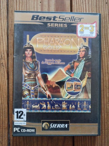 Jeu pharaon gold - pc, avec