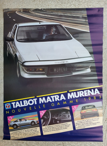 Affiche talbot murena - affiche,
