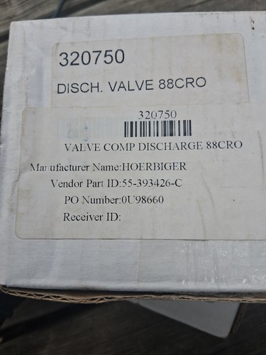 Hoerbiger discharge valve - hoerbiger,