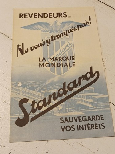 Ancienne publicite prospectus - ancienne,