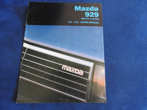 Catalogue mazda 929 - 929, berline