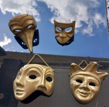 Sculptures masques de - masques,