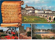58 - Décize - Multivues - Blasons - CPM - Voir Scans Recto-Verso