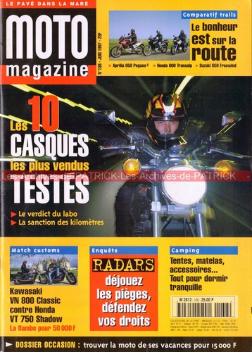 Moto magazine 138 honda - magazine,