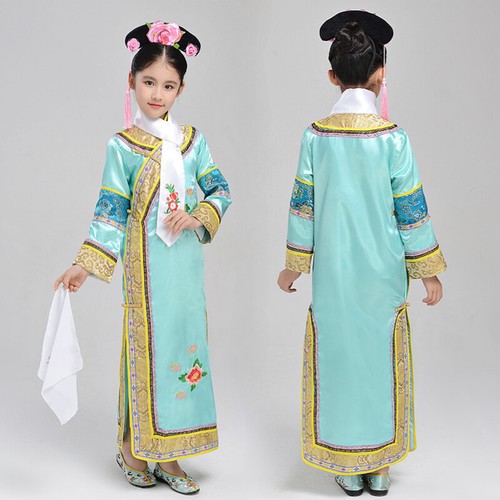 Filles dynastie qing robe - dynastie,