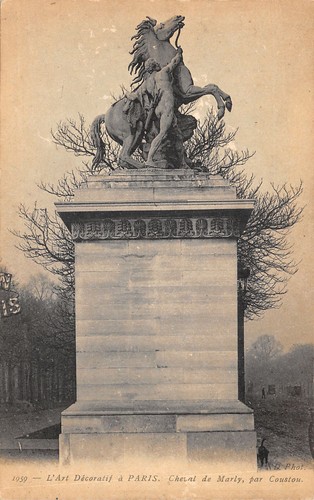 Marly roi cheval de - 78-marly, le