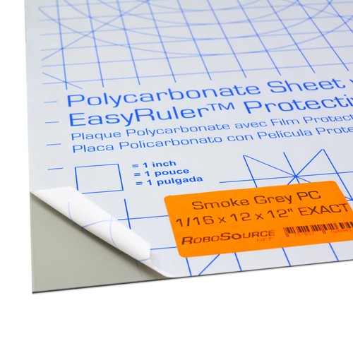 Smoke grey polycarbonate - smoke,