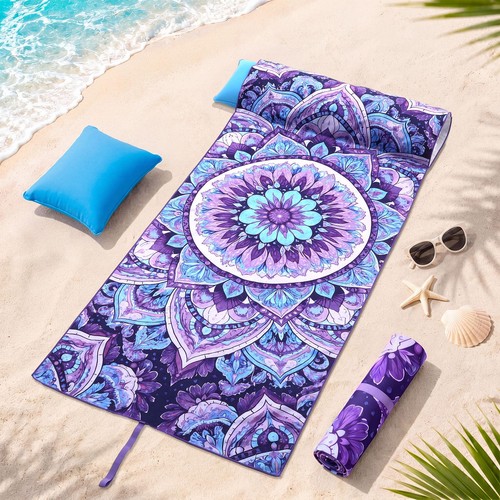 Microfiber beach towel - in,