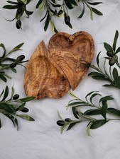 Coupelles cœur en bois