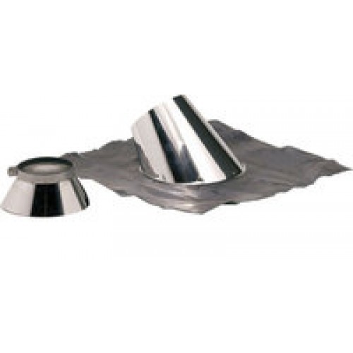 Solin inox pour - conduit, double