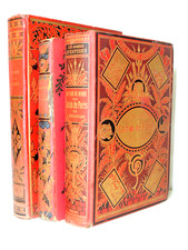 Lot livres anciens cartonnages illustrés XIXe. Boussenard. Gamin de Paris