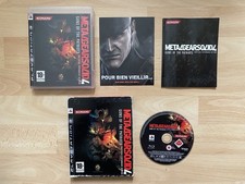 Metal Gear Solid 4 avec fourreau - PS3 Playstation 3 - PAL FRA Francais Complet