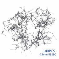 Acier Inoxydable Wave Agrafe Plat Chaud pour Plastique Agrafeuse Repair Pré Cut