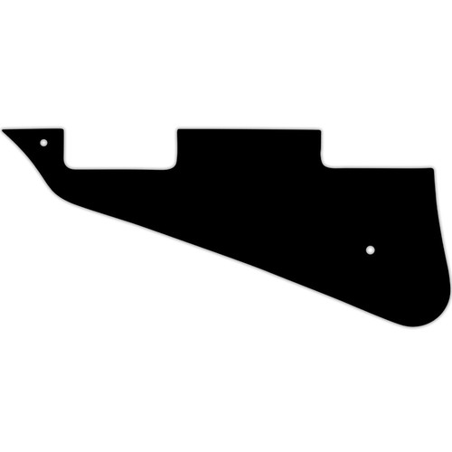 Pickguard gaucher noir 1pli - noir,