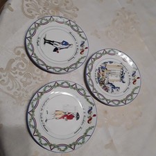 ❤️3 superbes assiettes