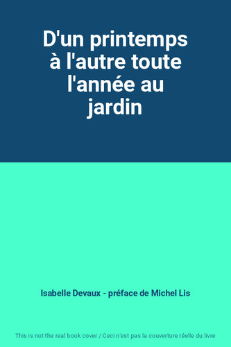Printemps l autre - d'un, à