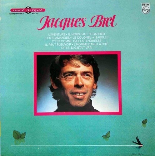 Jacques brel livre disque - jacques,
